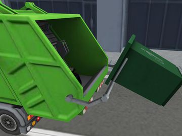 Garbage Sanitation Truck Thumbnail